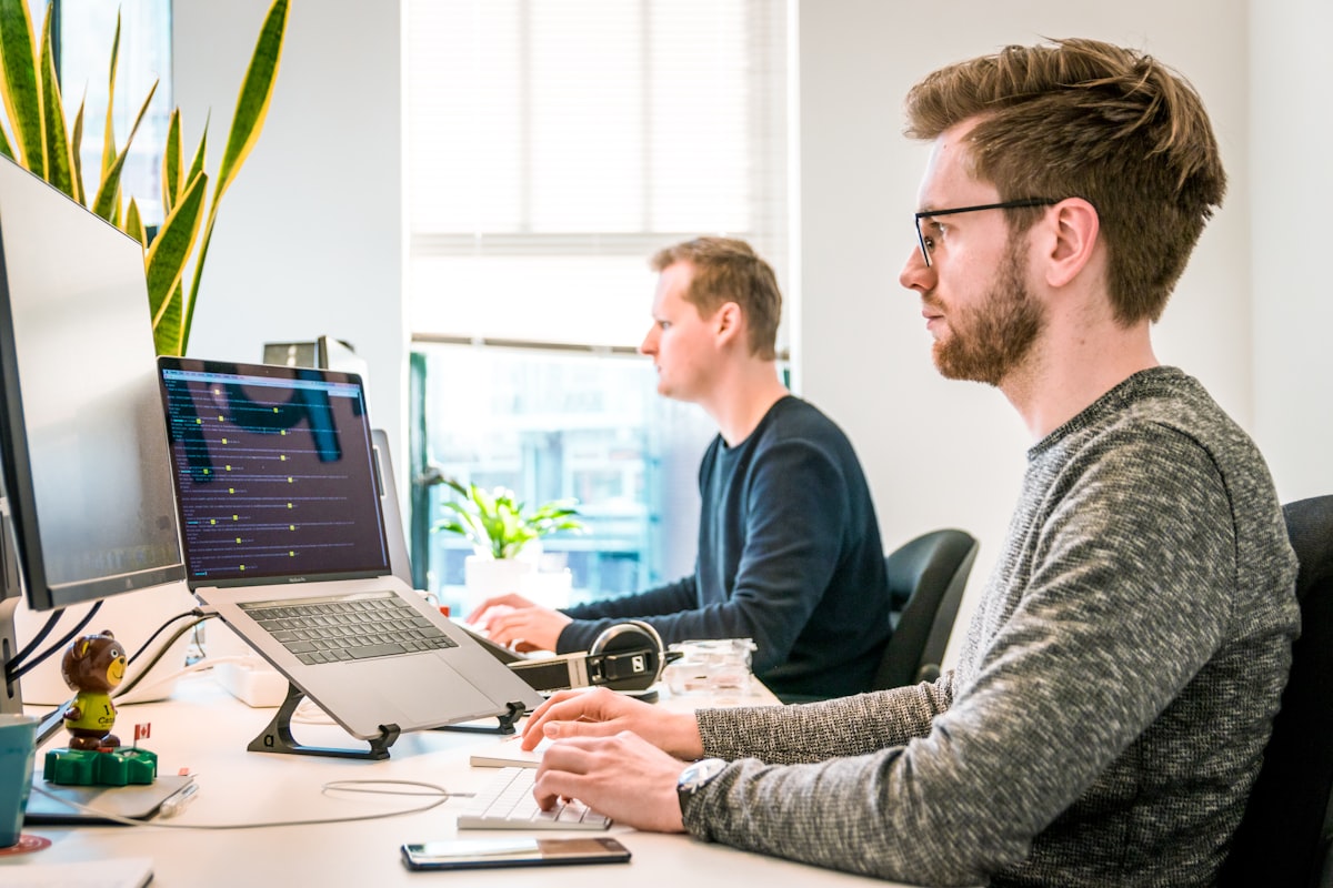 Our team at work